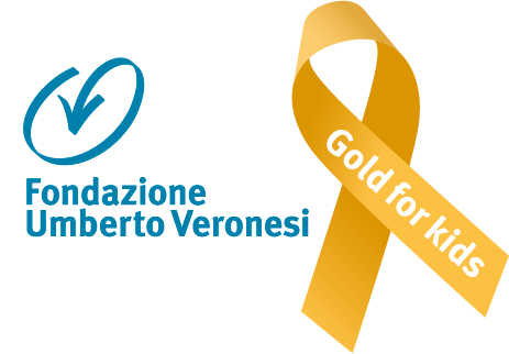 Logo Fondazione Veronesi Gold for kids